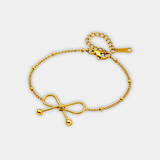 Bow Chain Gold Bracelet