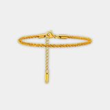 Textured Gold Bracelet