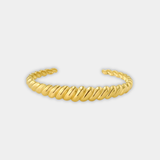 Braided Gold-Tone Bracelet