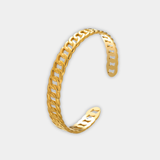 Interlocking Gold Link Bracelet