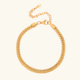 Braided Gold Bracelet
