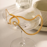 Braided Gold Bracelet