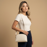 Hudson Rowe Crossbody Bag Croc Leather Women Handbag 10
