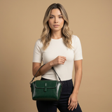 Hudson Rowe Crossbody Bag Small Leather Women Shoulder Bag 14