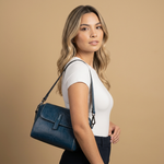 Hudson Rowe Crossbody Bag Small Leather Women Shoulder Bag 16