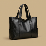 Hudson Rowe Tote Bag Large Leather Women Shoulder Bag 03