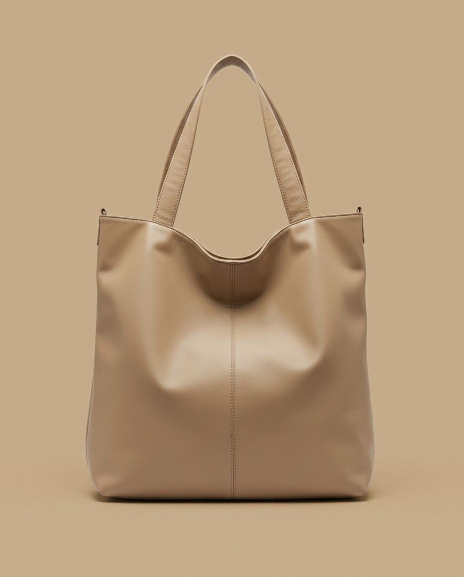 Hudson Rowe Tote Bag Women Soft Leather Handbag 01