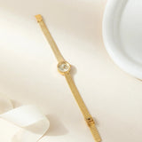 Minimalist Gold Watch
