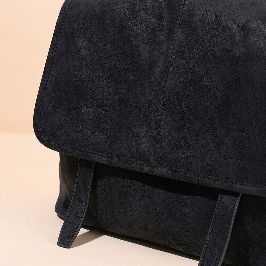 Womens Fashion Retro Cowhide Backpack Bag