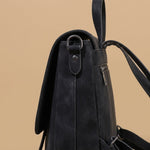 Womens Fashion Retro Cowhide Backpack Bag
