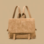 Womens Fashion Retro Cowhide Backpack Bag