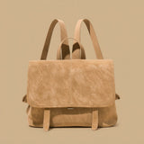 Womens Fashion Retro Cowhide Backpack Bag
