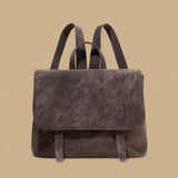 Womens Fashion Retro Cowhide Backpack Bag