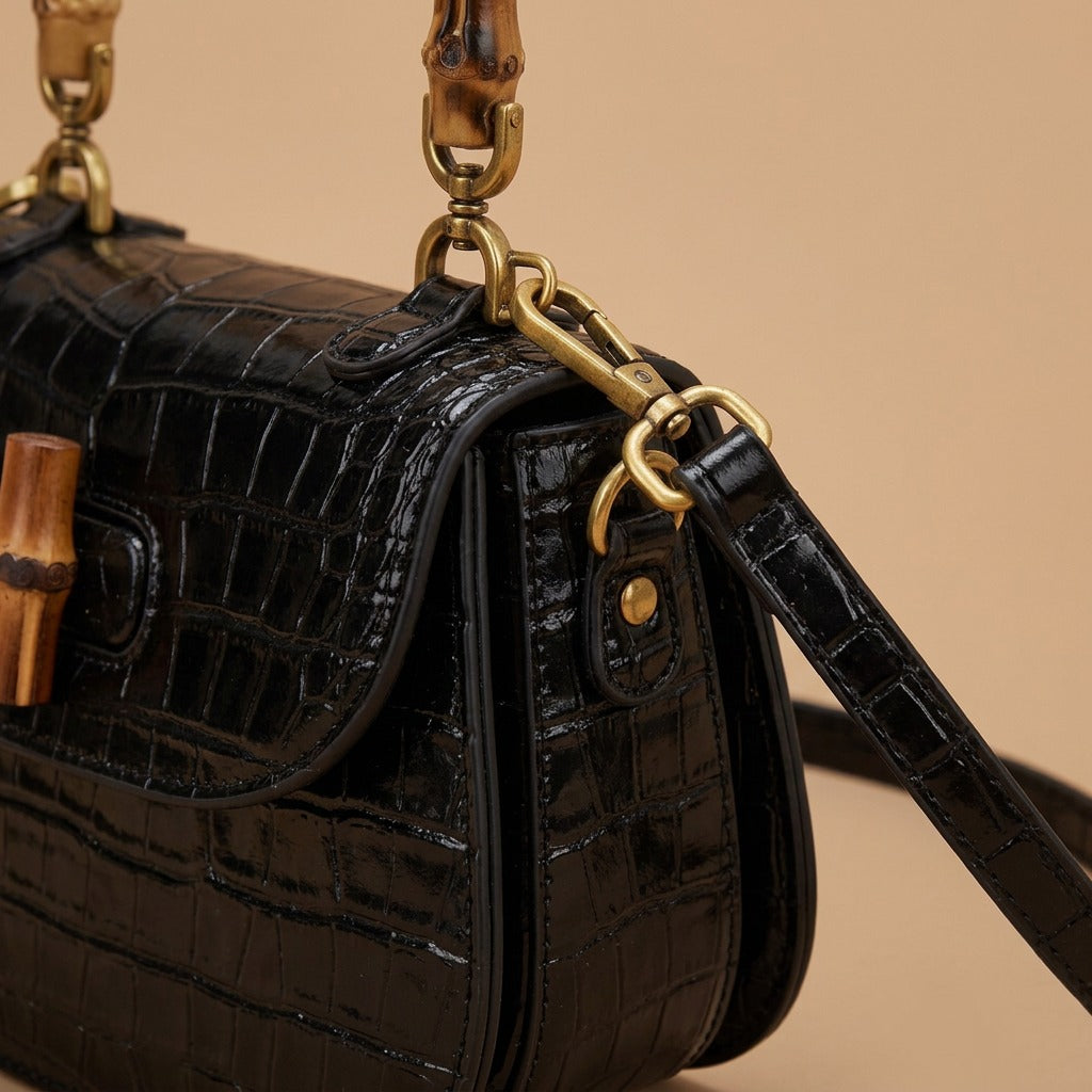 Sweet Solid-color Saddle Bag Crossbody For Commuting