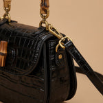 Sweet Solid-color Saddle Bag Crossbody For Commuting