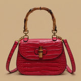 Sweet Solid-color Saddle Bag Crossbody For Commuting