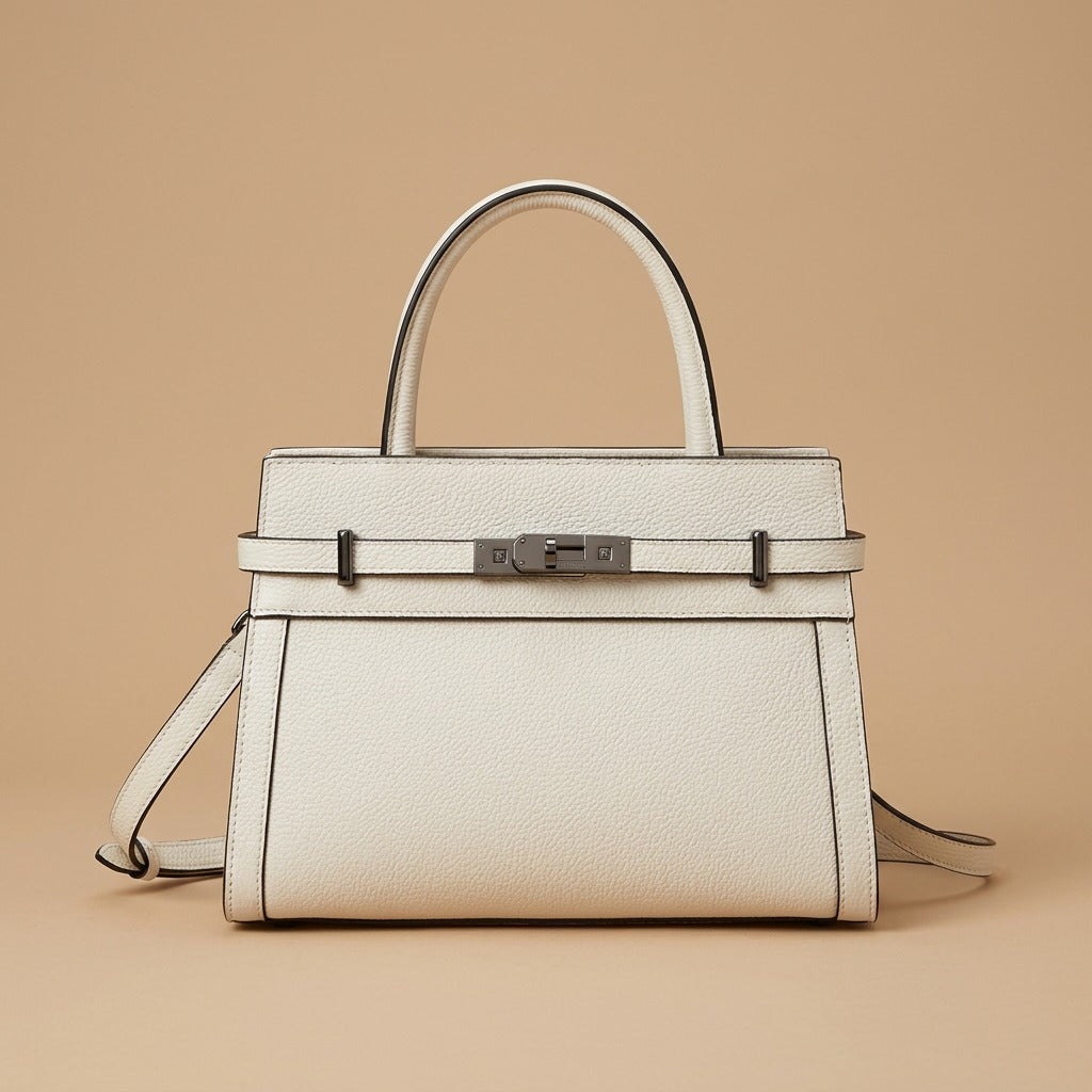 High-Grade Small Square Genuine Leather All-match Shoulder Bag