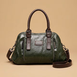 One-shoulder Portable Messenger Large-capacity Soft Leather Female Bag