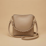 Fashion Retro One-shoulder Crossbody Underarm Bucket Bag