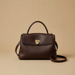 Women's Fashion Large Capacity Cowhide Shoulder Crossbody Bag