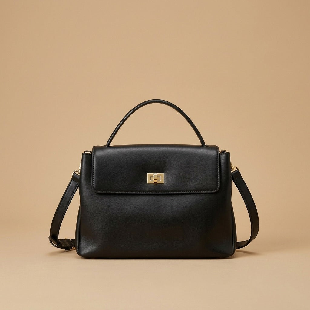 Women's Fashion Large Capacity Cowhide Shoulder Crossbody Bag