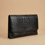 Fashion Brand Leather Ladies Large-capacity Pattern Clutch Bag