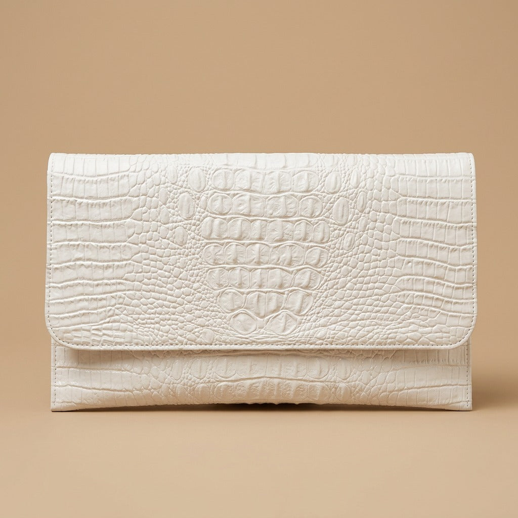 Fashion Brand Leather Ladies Large-capacity Pattern Clutch Bag