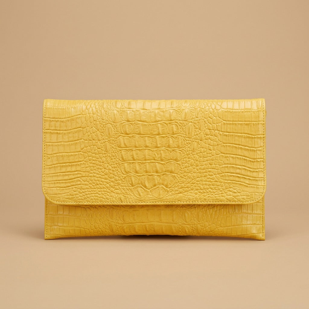 Fashion Brand Leather Ladies Large-capacity Pattern Clutch Bag