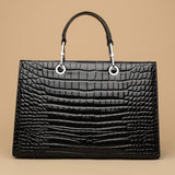 Cowhide Bag Women's Large Capacity Handbag