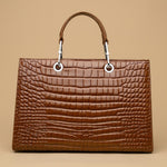 Cowhide Bag Women's Large Capacity Handbag