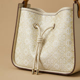 Light Luxury National Style Genuine Leather Underarm Bag Large Capacity