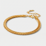 Braided Gold Bracelet