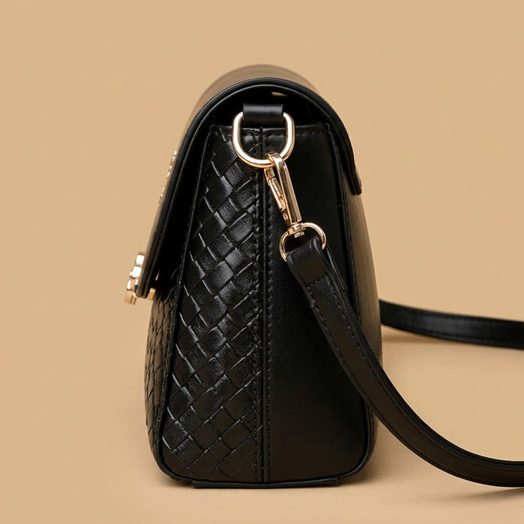 Large-capacity Womens Soft-leather Shoulder Bag