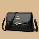 Large-capacity Womens Soft-leather Shoulder Bag