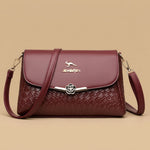Large-capacity Womens Soft-leather Shoulder Bag