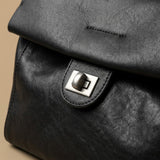 High-End Leather Commuter Bag For Petite Frames