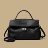 High-End Leather Commuter Bag For Petite Frames