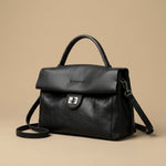 High-End Leather Commuter Bag For Petite Frames