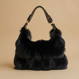 Fur Fox Hair Women's Bag Single Shoulder Belt