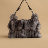 Fur Fox Hair Women's Bag Single Shoulder Belt