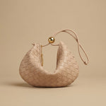 Small Golden Ball Woven Handbag Summer Bag