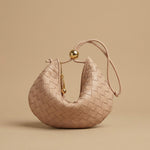 Small Golden Ball Woven Handbag Summer Bag