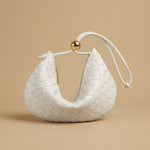 Small Golden Ball Woven Handbag Summer Bag