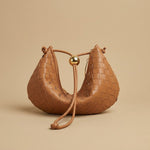 Small Golden Ball Woven Handbag Summer Bag