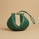 Small Golden Ball Woven Handbag Summer Bag