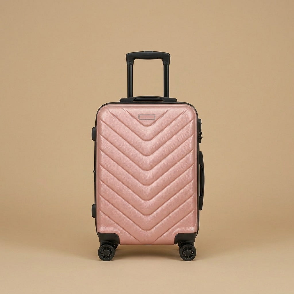 Chevron Hardshell 3-Piece Spinner Luggage Set