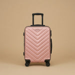 Chevron Hardshell 3-Piece Spinner Luggage Set