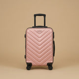 Chevron Hardshell 3-Piece Spinner Luggage Set