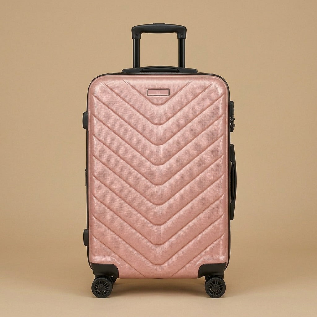 Chevron Hardshell 3-Piece Spinner Luggage Set