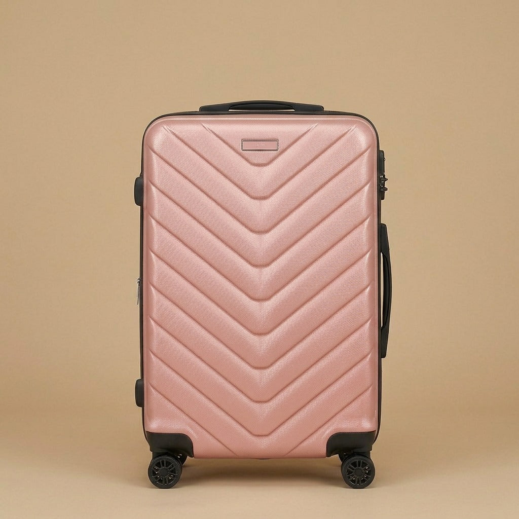 Chevron Hardshell 3-Piece Spinner Luggage Set